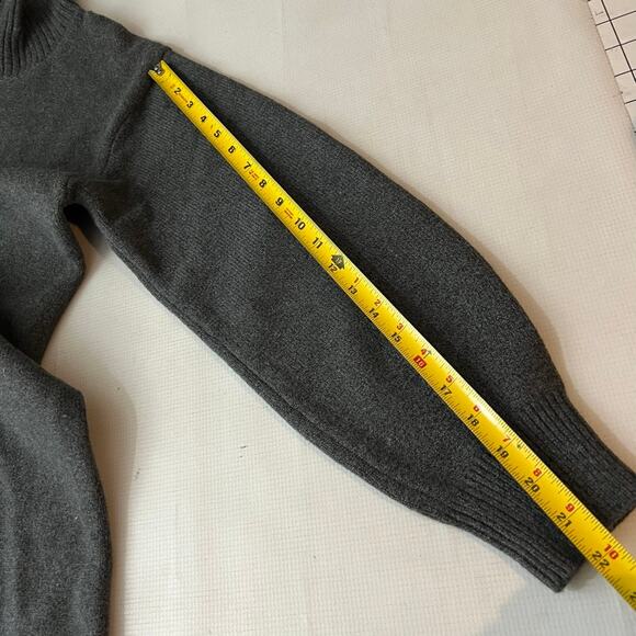 Banana Republic Factory Knee Length Sweater Dress Gray Size Small NEW - Picture 4 of 12